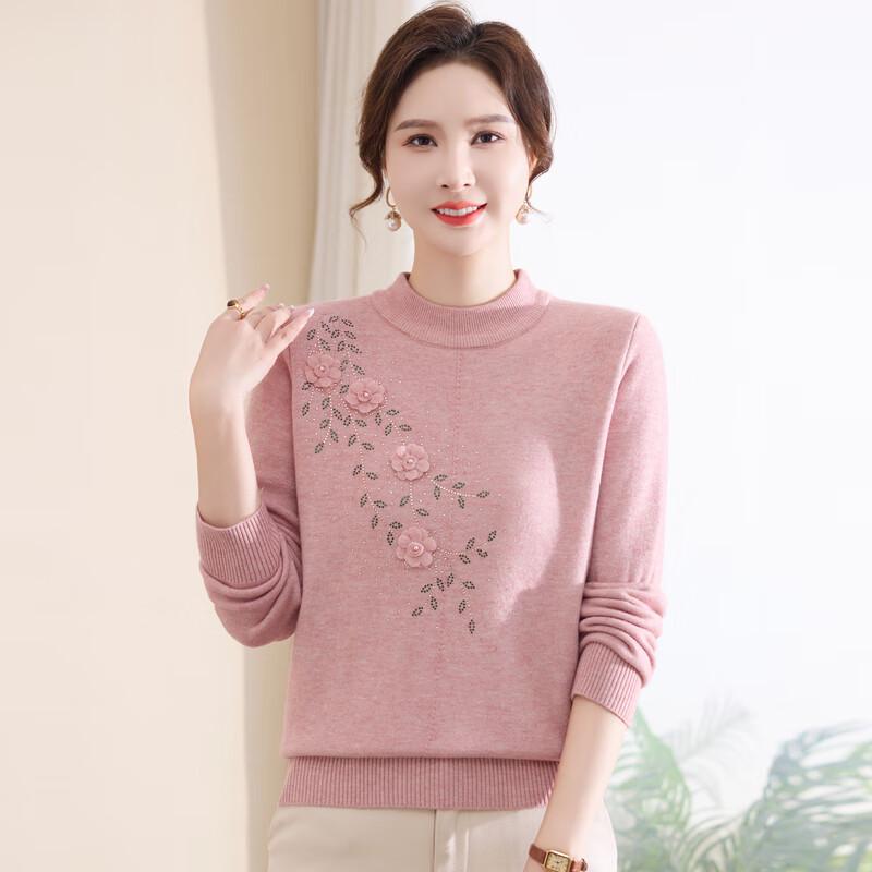 Women's Winter Warm Pullover Sweater for Middle-Aged