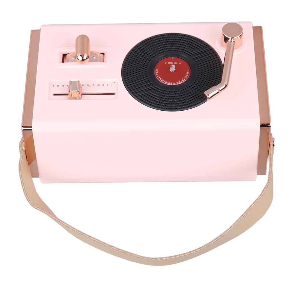 Retro Bluetooth Speaker Vintage Small Portable Bluetooth Speaker Supports Card USB Flash Drive for