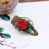 Retro Handmade Agate Shell Brooch Women's Versatile Literary and Multi-purpose Silk Scarf Cardigan Clip Hairpin with Accessories