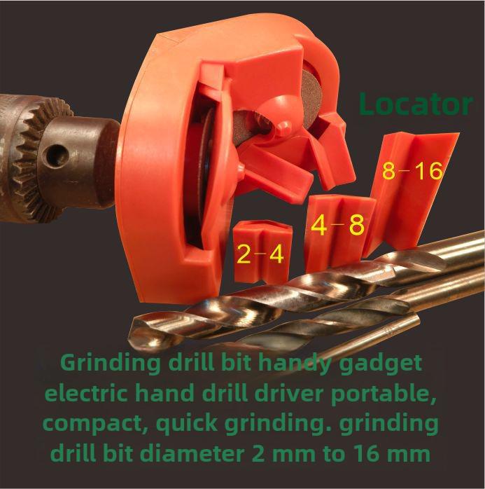 Portable Multi-Function Grinding Tool for Drill Bits, Knives, and Cutters
