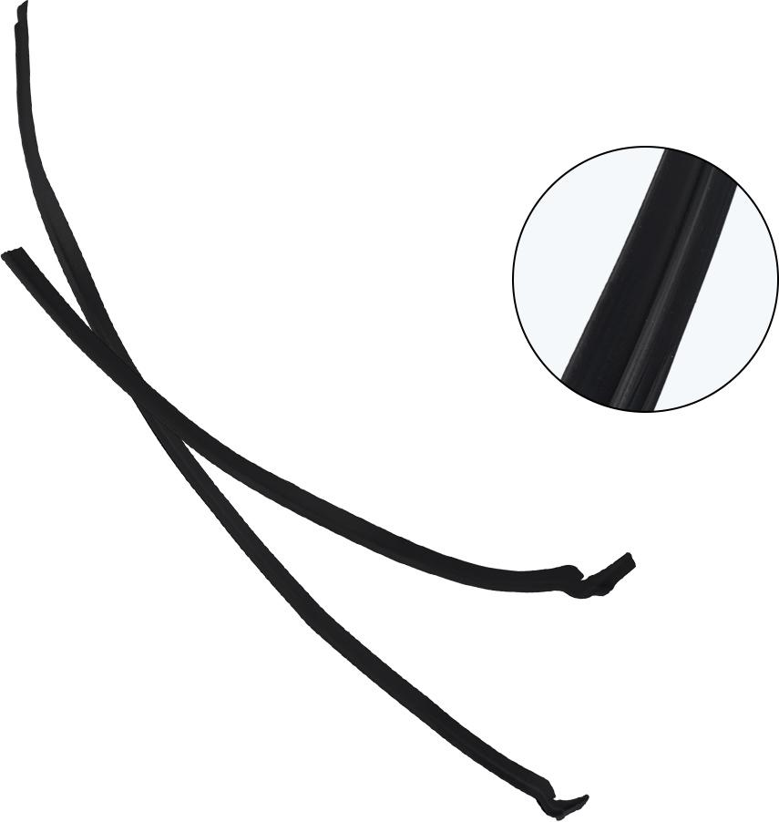 1Pair Front Windshield Wiper Cowl Seal For BMW For MINI R55 R56/R57 For RHD 51132751211 51132751212 car Accessories left right