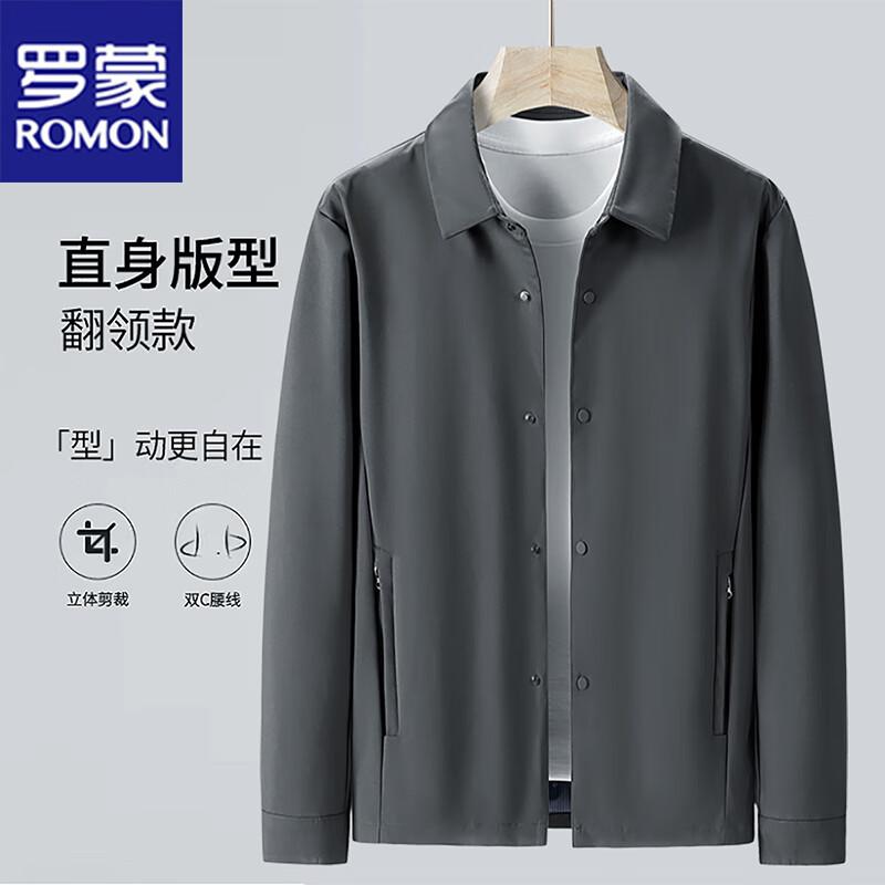 ROMON Men's Spring Autumn Business Casual Jacket