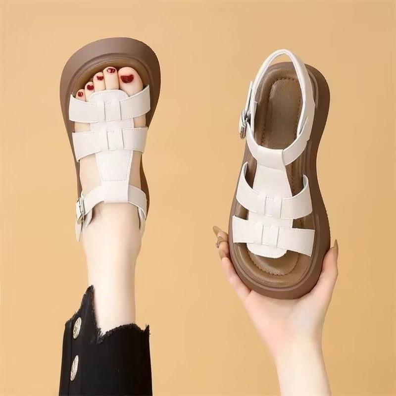 New Height-increasing Fashion Fairy Soft-soled Beach Shoes and Sponge Sandals for Women