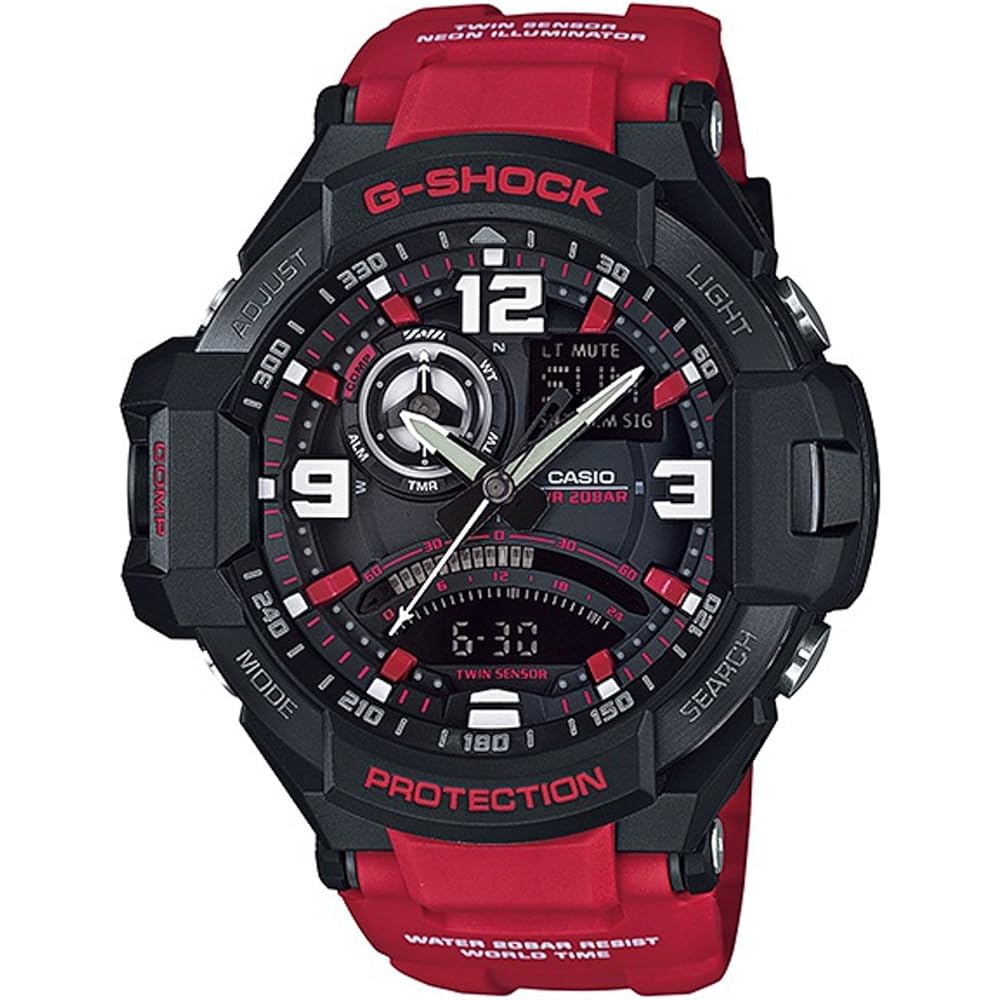 Casio G-SHOCK SKY COCKPIT Overseas Model GA-1000-4B Men s Watch [Parallel Import]