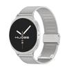 Compatible with Samsung Watch8/Ultra: Stainless Steel Milanese Magnetic Strap with Three-Bead Design and Steel End Links.