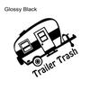 Car Stickers Graphcis Trailer Trash Outline Decor Decal Vinyl Decoration Van Camper Camping Wraps Cover Auto Tuning Accessories
