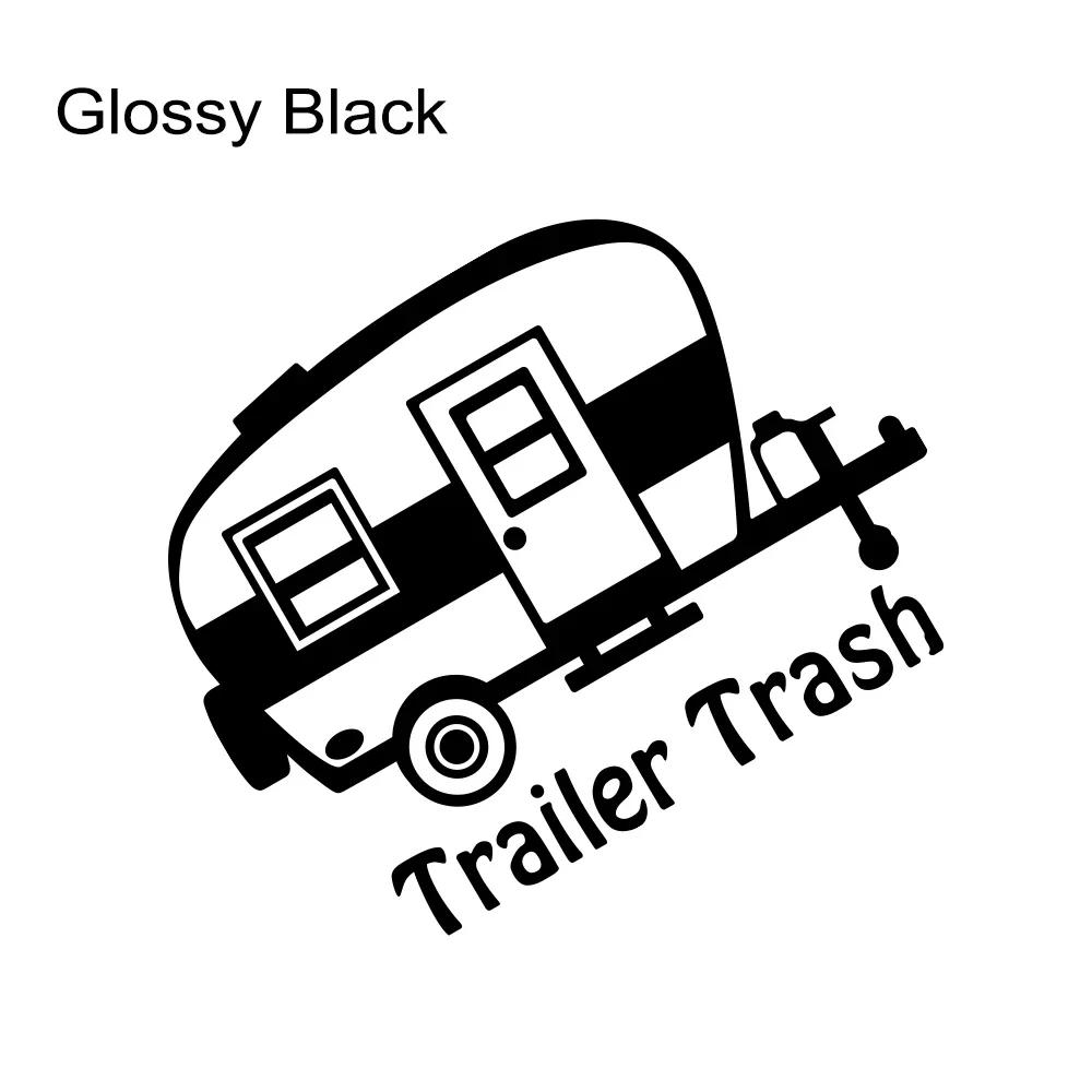 Car Stickers Graphcis Trailer Trash Outline Decor Decal Vinyl Decoration Van Camper Camping Wraps Cover Auto Tuning Accessories