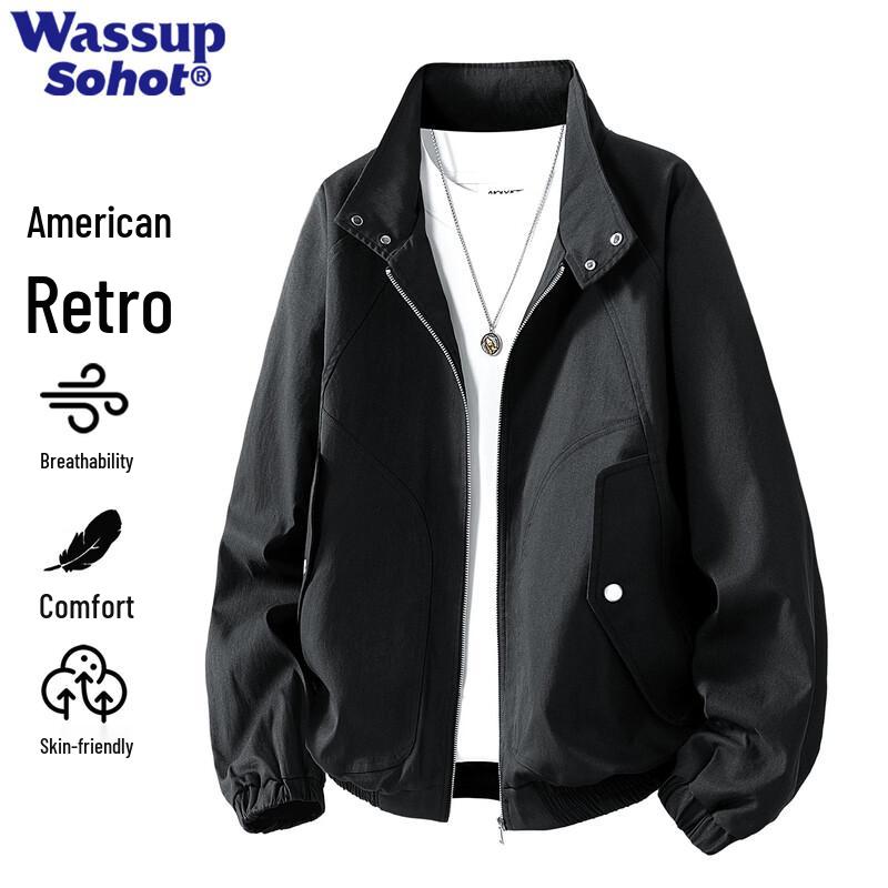 Wassup Sohot American Flight Utility Bomber Jacket