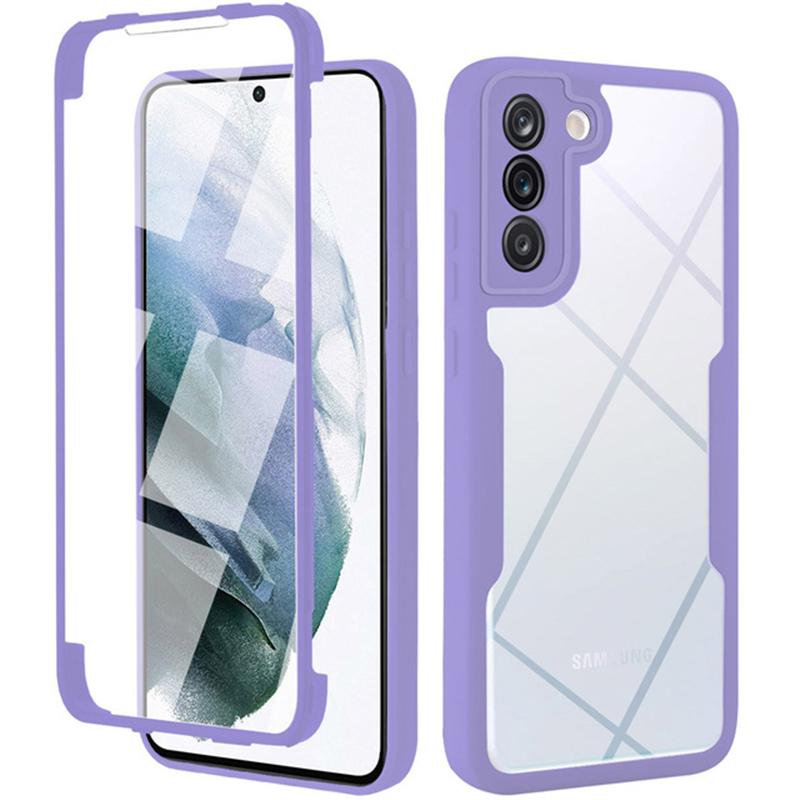 360 Vollschutz Klarsichthülle für Samsung Galaxy S22 Ultra S21 A53 A33 A73 A22 A32 A12 A51 Redmi Note 11 10C iPhone 13 12 Pro Max Doppelseitige Abdeckung