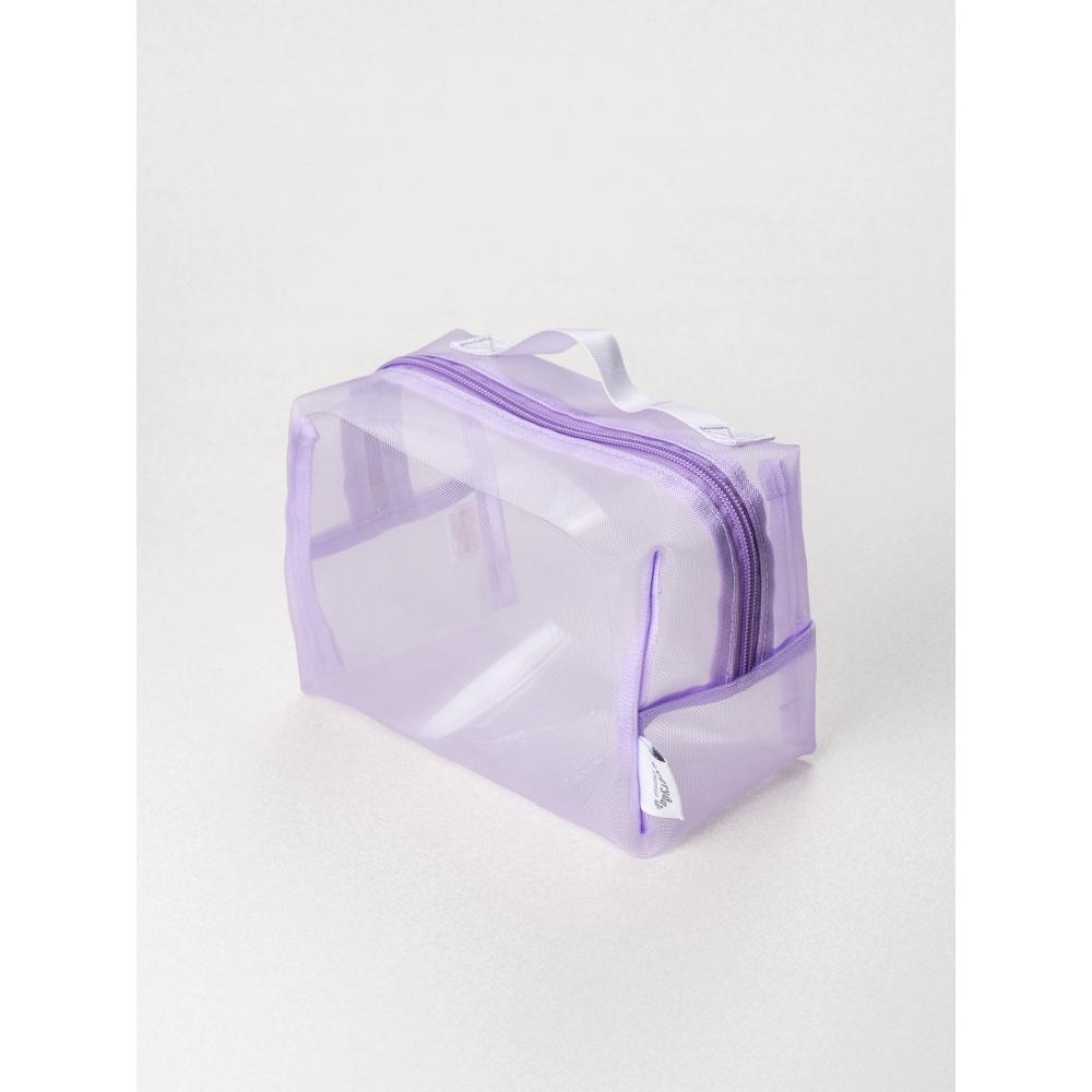 

Daiso Mesh Pouch With Handle Purple