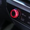 For Kia EV6 2026 2026 Accessories 2pcs Aluminum Alloy Air Conditioner Knob Cover Ring Adjust Trim Interior Accessories