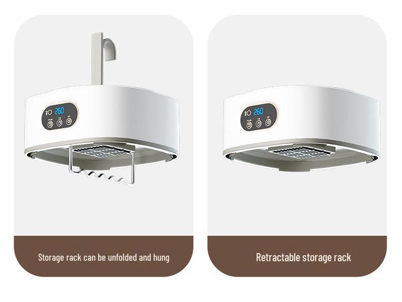 Foldable Portable Automatic Clothes Dryer for Dorms and Homes