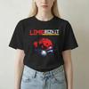 Limp Bizkit Amerikanischer Rap Rock Unisex Unisex T-Shirts Vintage T-Shirt Kurzarm Rundhals T-Shirts Reine Baumwolle Große Größen Kleidung