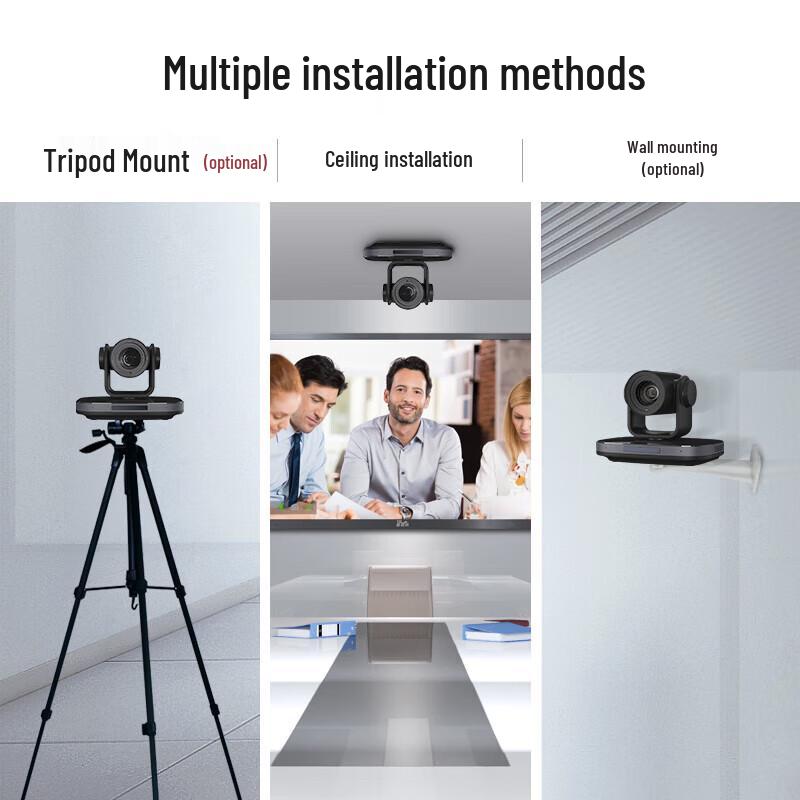 YSX 4K 60fps AI PTZ Camera with 20x Optical Zoom (CN version)