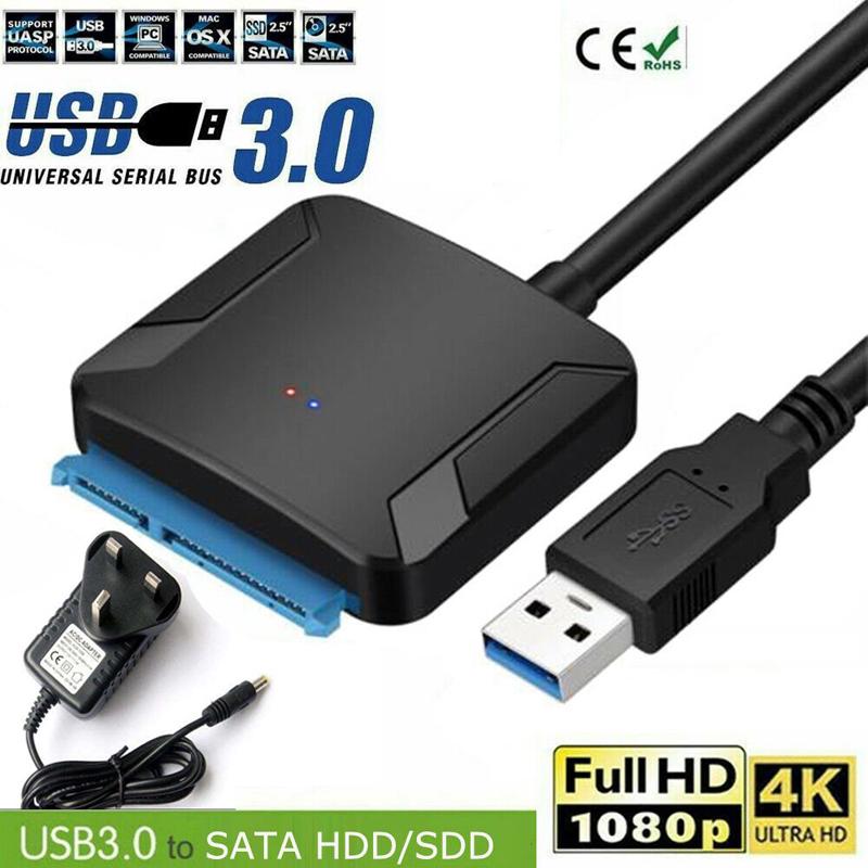 Cable Length: Other Cables USB 3.0 to SATA External Storage Data Cable 2.5inch HDD Enclosure Hard Drive Cable 3Gbps Transfer Rate Cables Connector