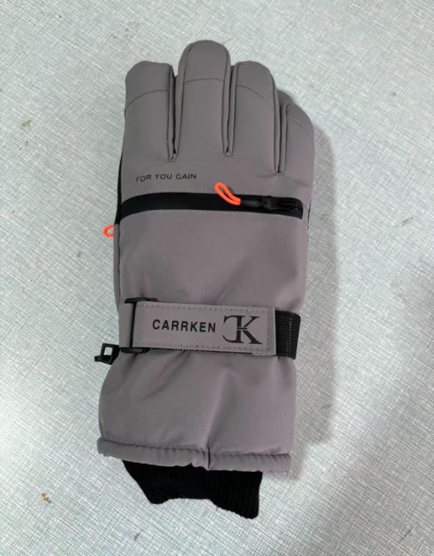 Unisex Polar Astarlı Kayak Eldivenleri: Erkek & Kadın Kayak Eldivenleri, Kadın Öğrenci Kayak Eldivenleri, Dış Mekan Elektrikli Bisiklet Eldivenleri, Erkek Kışlık Parmaksız Eldivenler