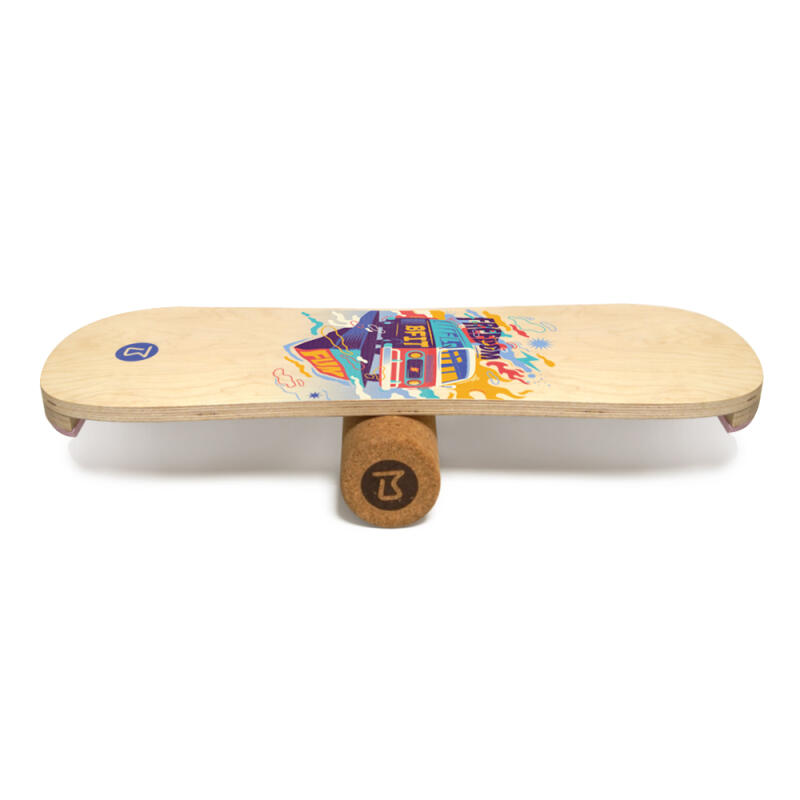 Wood Balance Board (BW Board Bus) Balance Exercise Equipment