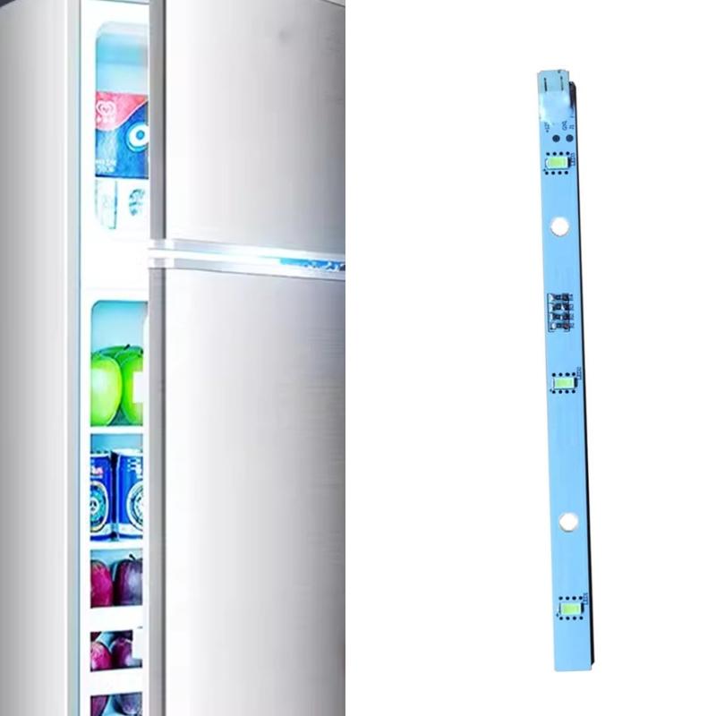 LED Light Bar Strip & Cover for RONGSHENG/HISENSE Refrigerator LED Light E349766 MDDZ-162A 1629348 DC12V 2W