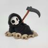 Cute Grim Reaper Toy PLA Halloween Miniature Ghost Desk Statue 3D Printed Doll  Bookshelf
