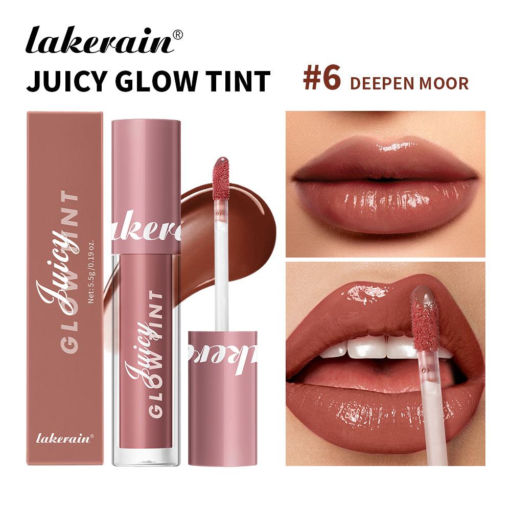 

Сочный блеск-тинт Легкий Увлажняющий Увлажняющий Нелипкий Блеск для губ Стойкий Плампинг Зеркальный блеск Глазурь для губ Женский макияж