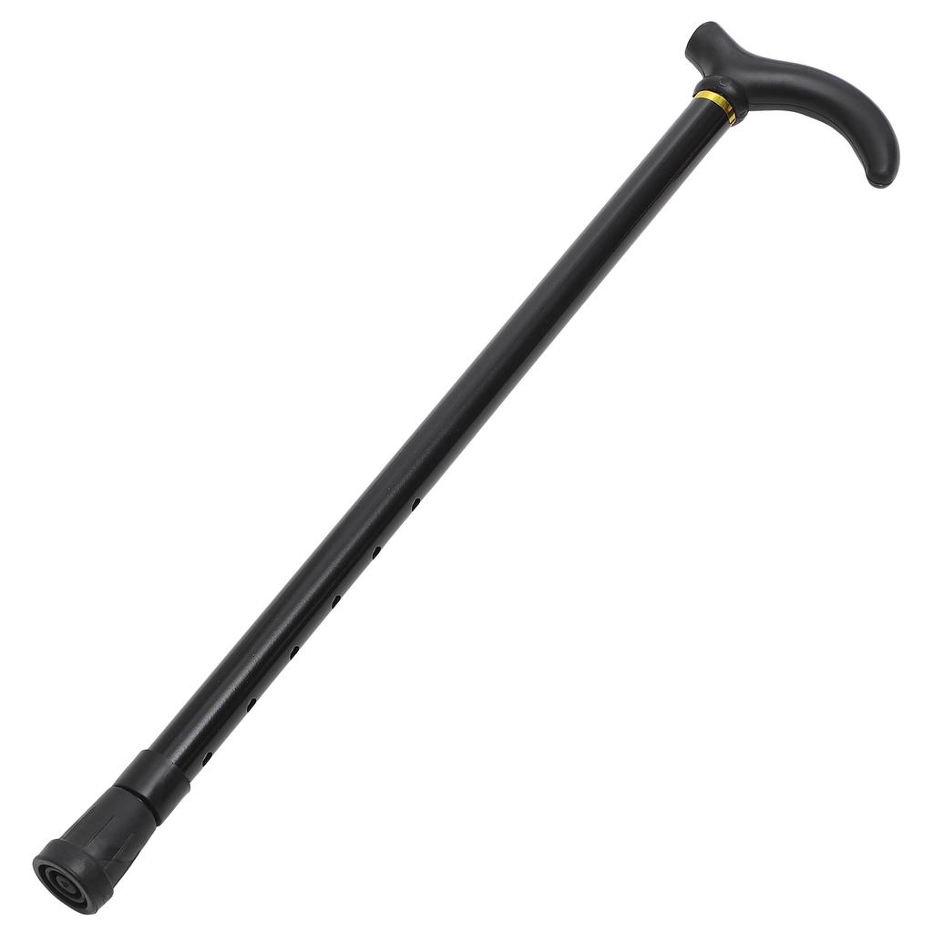 Aluminum Alloy Walking Cane Adjustable Height Senior Support Stick Anti Slip Rubber Tip Trekking Pole for Men Elderly Hiking Aid