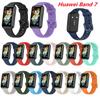 Silicone Band for Huawei Band 7 Strap 45mm Correa Bracelet Huawei Band Series 7 45mm Strap Watch Protective Accessories