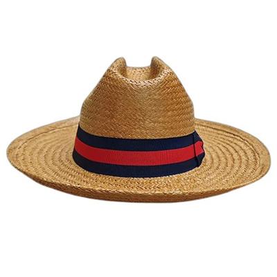 Handcrochet Sunproof Hat Fashion Straw Cowboy Hat Beachwears Spring Picnics Hat