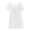 Loose Ruffle Nightdress Short Sleeve Princess Nightgown Sweet Women's Pajama Dress  Girls