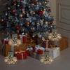 Snowflake Projection Lamp, LED Solar Lantern for Christmas Outdoor Decor