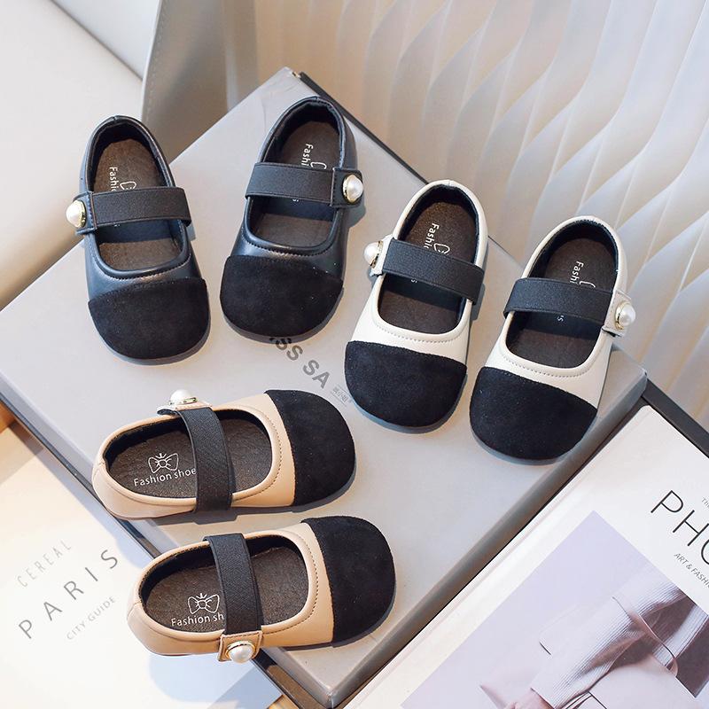 Girl Shoes 2024 Spring New Fashion Girl Princess Shoe Non Slip Breathable Leather Shoe Kids Shoe Kid Casual Shoes Zapatos Niña