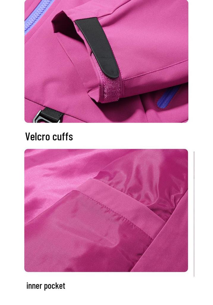 Unisex Windproof Outdoor Sports Jacket for Spring & Autumn - Trendy for Mountaineering & Skiing