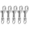 L65MM Double Ended Stainless Steel Spring Snap Clips Diving Hook SpringSnap Clip