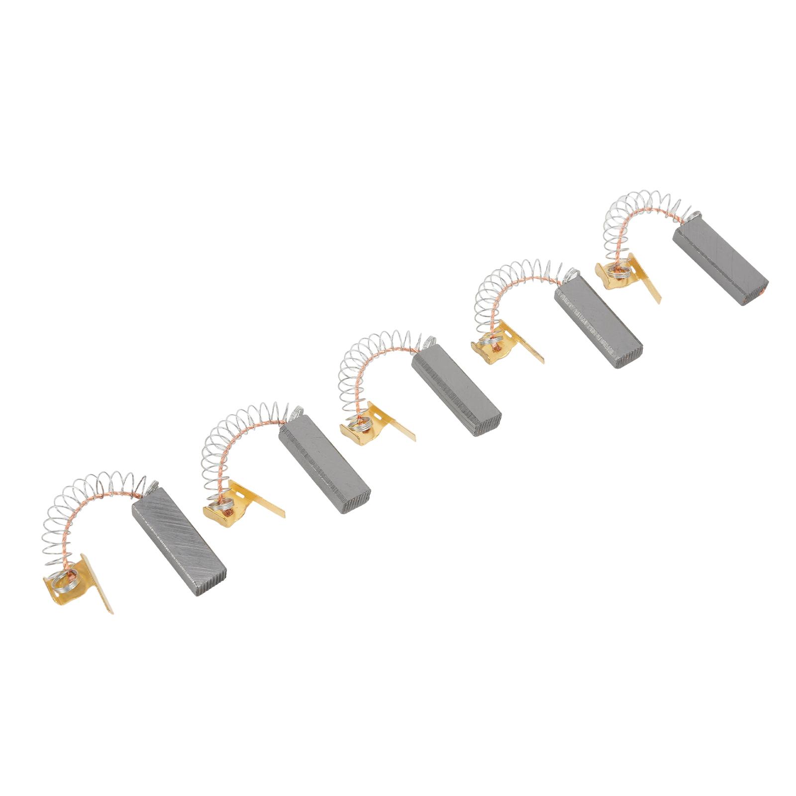 5 Pcs Carbon Brush Vacuum Cleaner Motor Carbon Brush For Midea For Haier For Sanyo  For Puppy Spare To Replace China Mainland