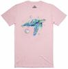 Psychedelic Turtle Nature Print 100 Cotton Regular Fit T Shirt