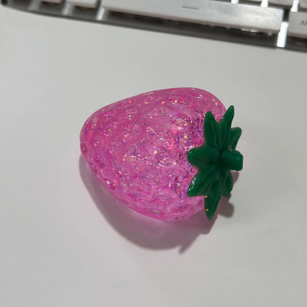 Simulated Peach Squishy Toy Release Artifact, Big Peach And Strawberry Q Soft Slow Rebound Decompression And Stress Relief Toy