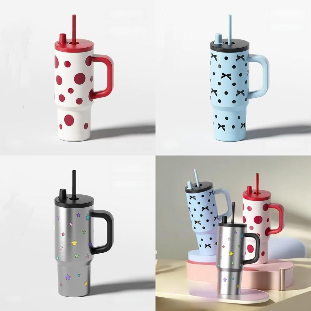 Light Insulated Travel Mug 316 Stainless Steel Leakproof With Handle For Outdoor And Commuting Use