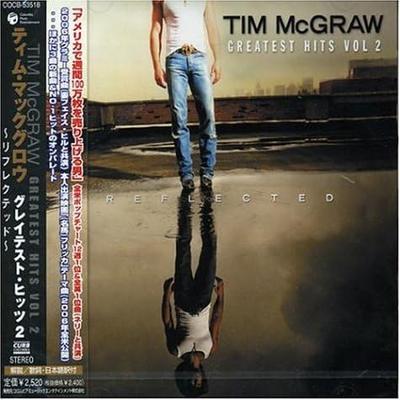 CD TIM MCGRAW? TIM MCGRAW, NELLY; FAIT - Greatest Hits 2 -Reflected-  Japan ObiMusic Others Used