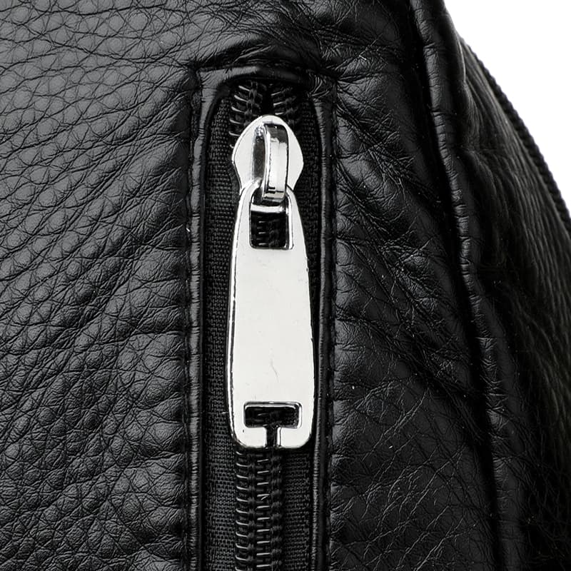 Backpack Casual soft leather schoolbag Travel small backpack