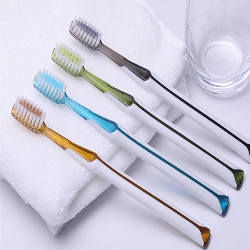 Minimalistisches Leben Zahnbürste mit weichen Borsten, 4er-Pack