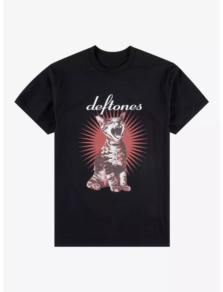 Deftones Text Logo TShirt Unisexs Clothing Womens Tshirt Summer New High Quality Streetwear Cotton T Shirt