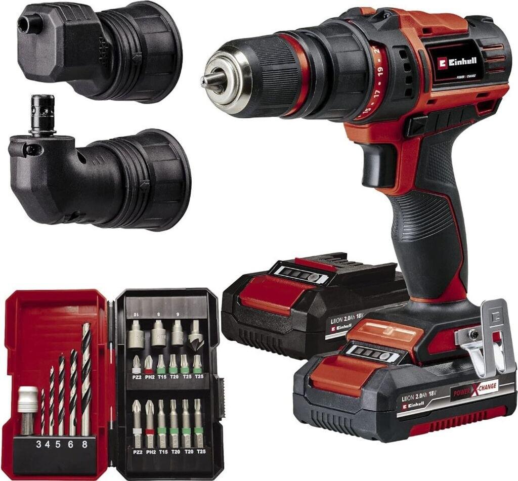 Дрель-шуруповёрт Einhell TE-CD 18/45 3X-Li +22