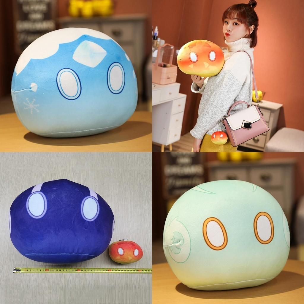 Genshin Impact Slime Theme Adorable Plush Dolls Perfect Kids Gift Cartoon Pillow