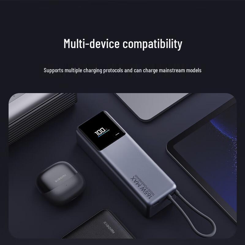 Xiaomi 10000mAh 165W Dual-Port Power Bank