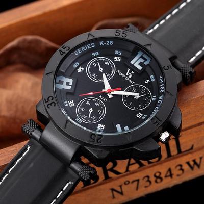 Nové britské veterné športové ležérne pánske hodinky ležérne silikónové hodinky