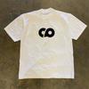 High-end Pure Cotton Opaque Short-sleeved T-shirt for Men and Women, Loose-fitting Top Garment