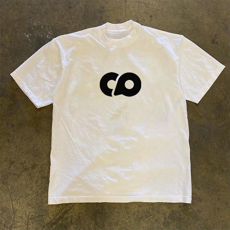 

Highend Pure Cotton Opaque Shortsleeved Tshirt for Men and Women Loosefitting Top Garment M