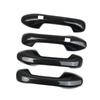 Door Handle Cover For Hyundai Palisade     Carbon Fiber Chrome Car Trim Sticker Styling Accessories