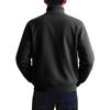 Men's Long Sleeve Suede Jacket Men's Casual Warm Long Sleeve Cardigan Coat