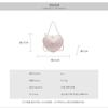 Niche Design Women's Bag Love Shape Shoulder Bag Versatile Messenger Bag Women's New Simple Spring and Summer