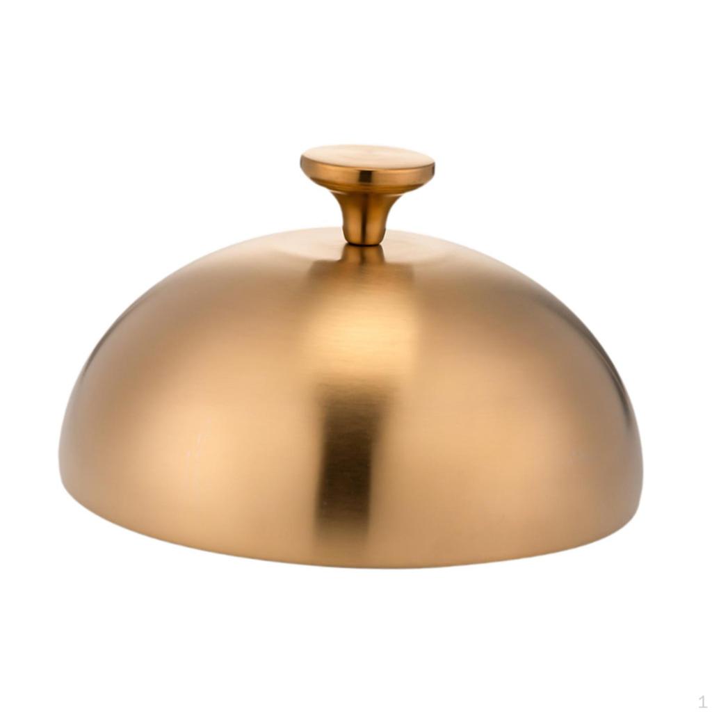 Stainless Steel Burger Cover Basting Steaming Grill Dome Grilling Accessory for Cheeseburger